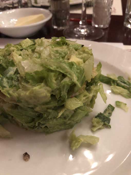 salad510 a plate of salad at Long Island Food Council networking meeting