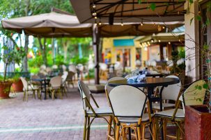 outdoor dining during COVID -19