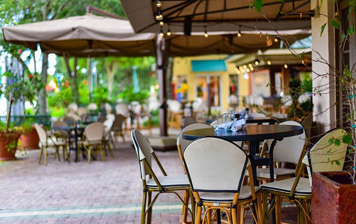 outdoor dining during COVID -19