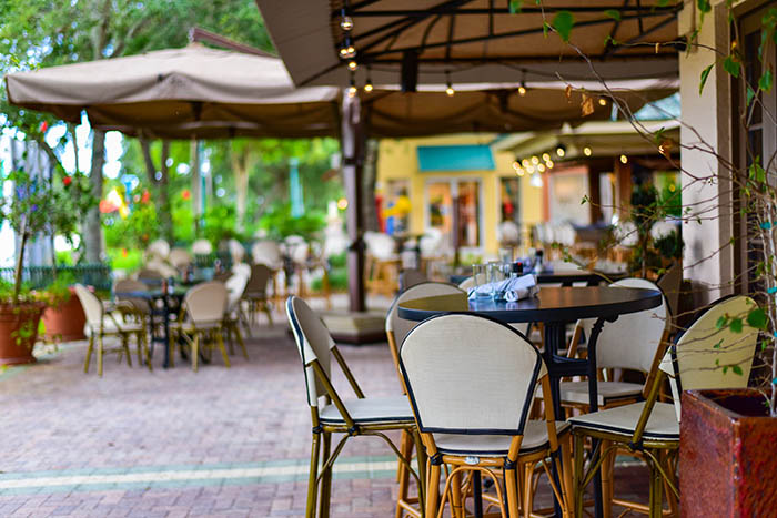 outdoor dining during COVID -19
