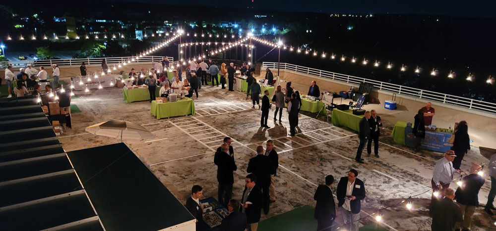 Long Island Food Council Rooftop event